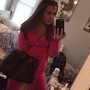 Vintage Hot Pink Juicy Couture Tracksuit XL